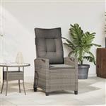 vidaXL Recliner Tuinstoelen 56 x 60 x 112 cm staal