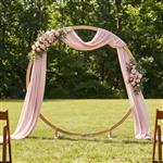 vidaXL Trouwrand Licht Bruin 224 x 80 x 220 cm Massief Vurenhout