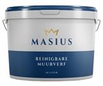 MASIUS reinigbare hoogdekkende matte muurverf voor binnen per 10 liter