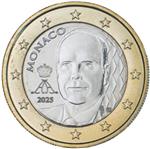 Monaco 1 Euro 2025