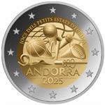 Andorra 2 Euro 2025 'Spelen van de Kleine Staten van Europa' UNC