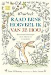 Kleurboek - Raad eens hoeveel ik van je hou