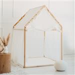 Playhouse Scandi - Mousseline katoen bekleding - Wit Wit