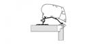 Thule Caravan Roof Adapter 400