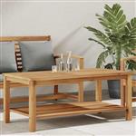 vidaXL Salontafel Bruin 110 x 55 x 45 cm Massief teakhout