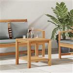 vidaXL Salontafel Bruin 45 x 45 x 45 cm Massief teakhout