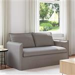 vidaXL Bank Taupe 156 x 82 x 85 cm Stof