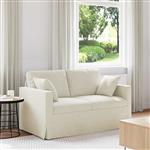 vidaXL Bank Crème 138 x 78 x 80 cm Fluweel