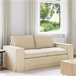 vidaXL Bank Crème 182 x 80 x 82 cm Stof