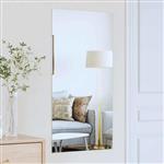 vidaXL Wandspiegel Rechthoekig 50 x 100 cm gehard glas