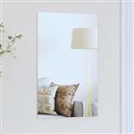 vidaXL Wandspiegel Rechthoekig 60 x 40 cm gehard glas