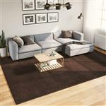 vidaXL Vloerkleden Rechthoekig HUARTE Bruin 340 x 240 cm Polyester