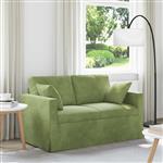 vidaXL Bank Lichtgroen 138 x 78 x 80 cm Fluweel