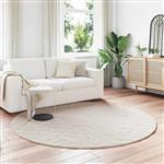 vidaXL Antislip neplederen konijnenbont vloerkleed Olite Beige