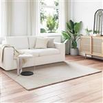vidaXL Antislip neplederen konijnenbont vloerkleed Olite Beige