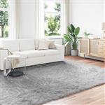 vidaXL Nep Schapenvacht Tapijt Tafalla Grijs 240 x 340 cm Polyester