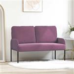 vidaXL Banken met kussen 110cm Paars Multiplex