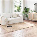 vidaXL Nep Schapenvacht Tapijt Tafalla Beige 160 x 230 cm Polyester