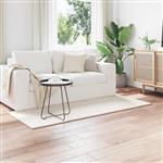 vidaXL Vloerkleden Rechthoekig SIROLO Crème 150 x 80 cm Polyester