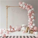 vidaXL Trouwrand Licht Bruin 225 x 95 x 226 cm Massief Vurenhout