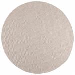 vidaXL Vloerkleden Rond HUARTE Crème Ø 160 CM Polyester