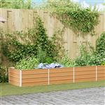 vidaXL Verhoogde plantenbak Licht Bruin 480 x 80 x 45 cm