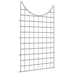 vidaXL Vijverhekken Set 8 pcs Groen 50 x 80 cm Staal