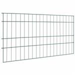 vidaXL Vijverhekken Set 5 pcs Groen 100 x 50 cm Staal