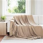 vidaXL Kleden 24 pcs Kameel 240 x 220 cm Fleece