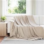vidaXL Kleden 24 pcs Beige 270 x 240 cm Fleece
