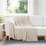 vidaXL Kleden 24 pcs Beige 200 x 150 cm Fleece