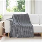 vidaXL Kleden 6 pcs Donkergrijs 200 x 150 cm Fleece