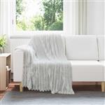 vidaXL Kleden 6 pcs Grijs 150 x 130 cm Fleece