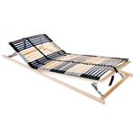 vidaXL Lattenbodem Bruin 80 x 190 cm Massief beukenhout