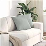 vidaXL Sofa Kussens 2 stuks Lichtgrijs 45 x 45 cm Cordstof