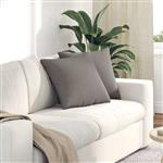 vidaXL Sofa Kussens 2 pcs Taupe 45 x 45 cm Stof