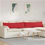 vidaXL Sofa Kussens 2 pcs Rood 145 x 40 cm Stof