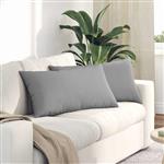 vidaXL Sofa Kussens 2 pcs Wolkengrijs 80 x 40 cm Stof