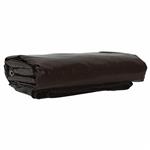 vidaXL Zeil 650g / m² Bruin 5 x 5 m Canvas met PVC-coating