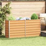 vidaXL Verhoogde plantenbak Licht Bruin 160 x 40 x 45 cm