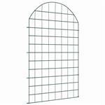 vidaXL Vijverhekken Set 8 pcs Groen 50 x 80 cm Staal
