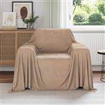 vidaXL Kleden 6 pcs Kameel 210 x 140 cm Fleece