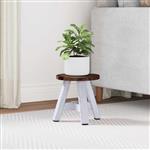 vidaXL Kruk Naturel 22 x 22 x 24 cm Mahoniehout