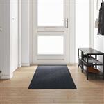 vidaXL Tapijt Loper Antraciet 80 x 300 cm Stof