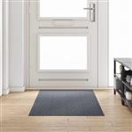 vidaXL Tapijt Loper Grijs 80 x 200 cm Stof