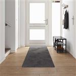 vidaXL Tapijt Loper Grijs 80 x 500 cm 100% Polypropylene Tuft