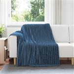 vidaXL Kleden 6 pcs Marineblauw 200 x 150 cm Fleece