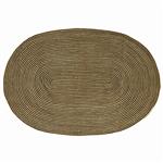 vidaXL Vloerkleed Natuurlijk en Zwart 205 x 305 cm Jute