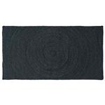 vidaXL Vloerkleden Rechthoekig Donkergrijs 80 x 150 cm Jute