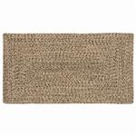 vidaXL Vloerkleden Rechthoekig Natuurlijk en Zwart 60 x 110 cm Jute